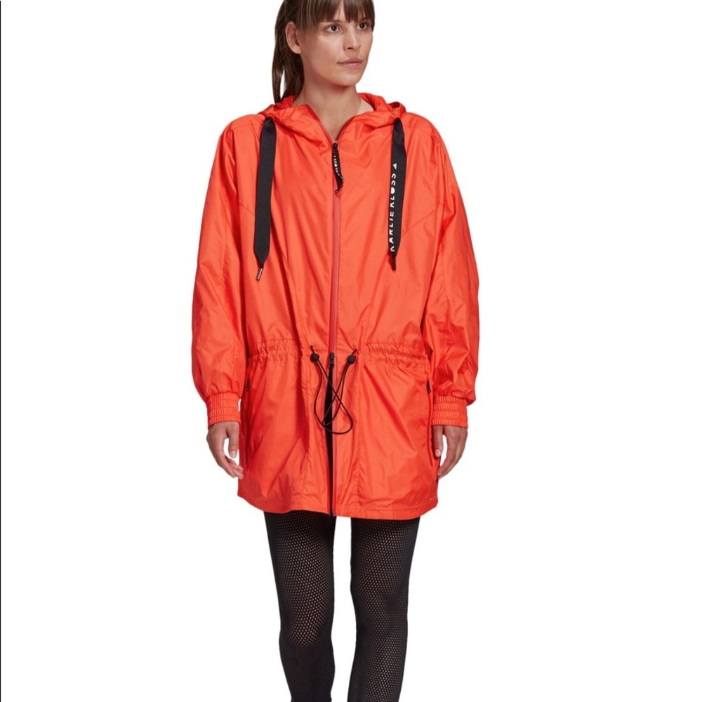 adidas Karlie Kloss Women's WIND.RDY Parka Jacket size M $120 Retail